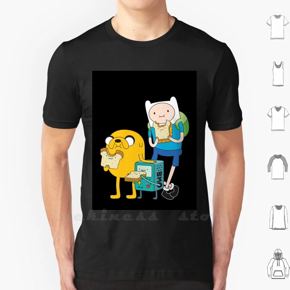 

Finn Jake Bmo T Shirt Cotton Men Women Teenage Adventuretime Bmo Gameboy Gamer Game Game Life Cute Adventure Time Foodie