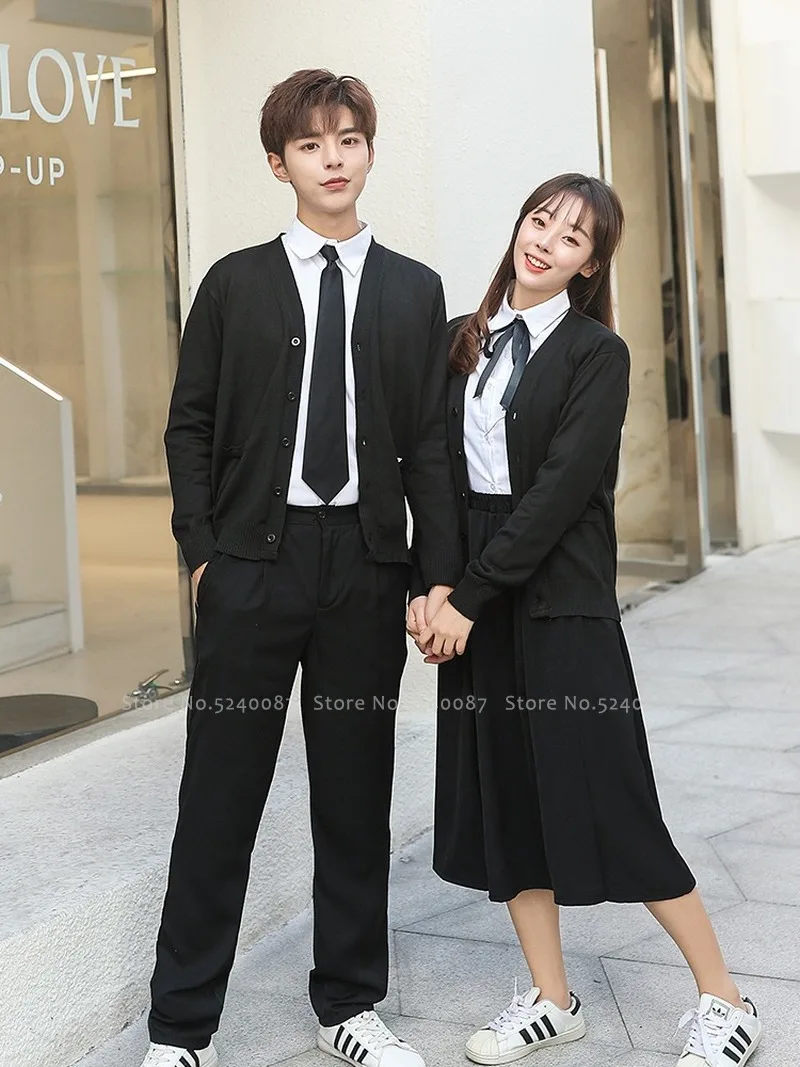 Женский и мужской костюм для косплея вечерние костюмы со свитером жилетом