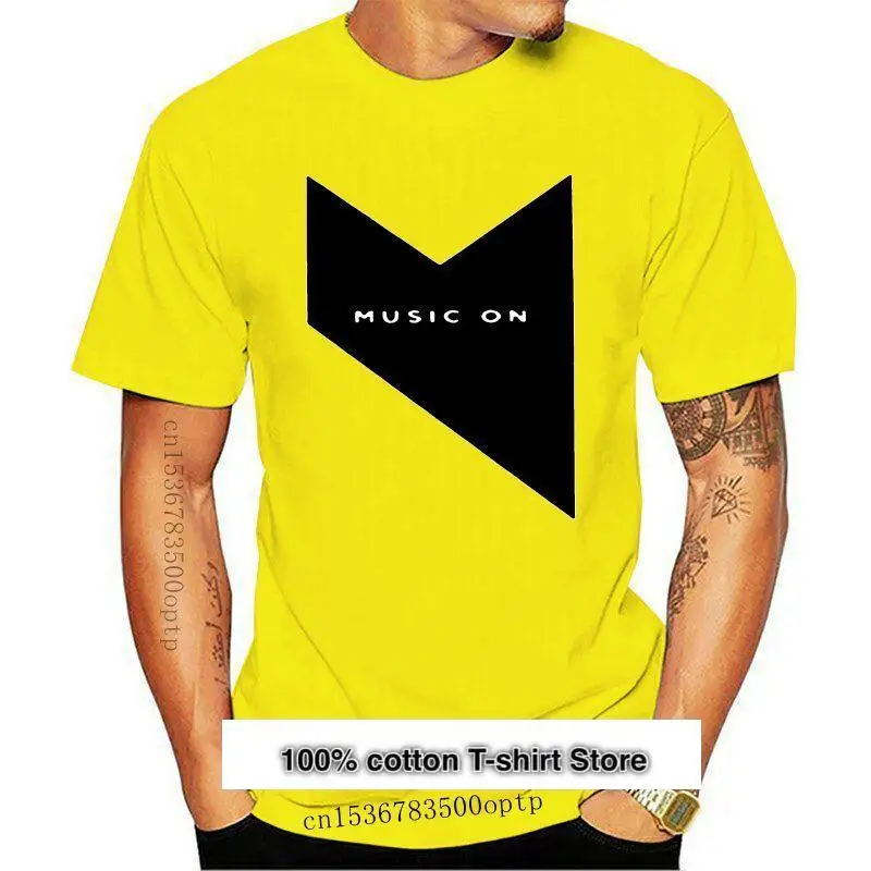 

Camiseta de Maglia Music On - Marco Carola Ibiza Dance Tech для молодых людей, camiseta de mediana ade