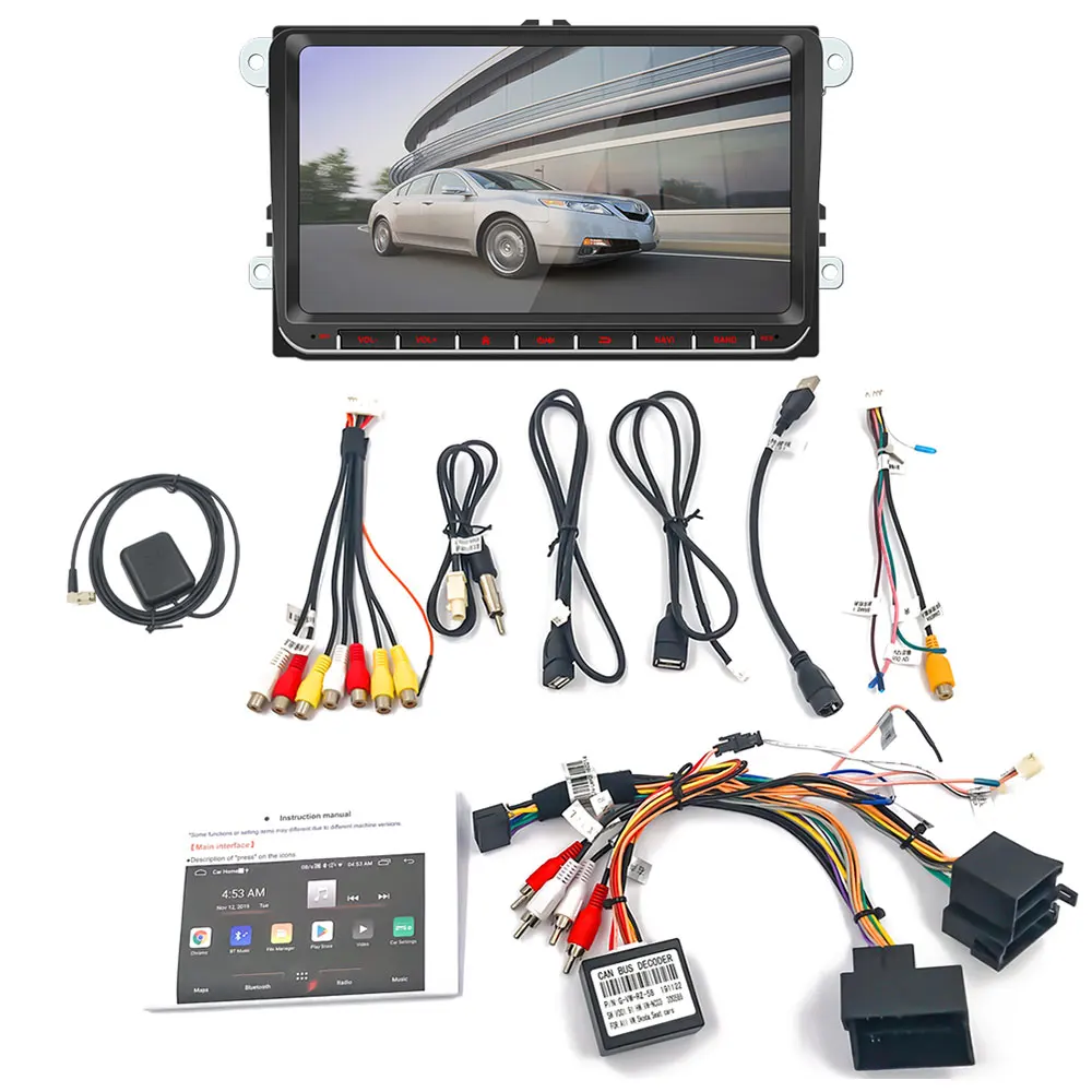 

9 Bluetooth MP5 Android 8,1 GPS -- VW New