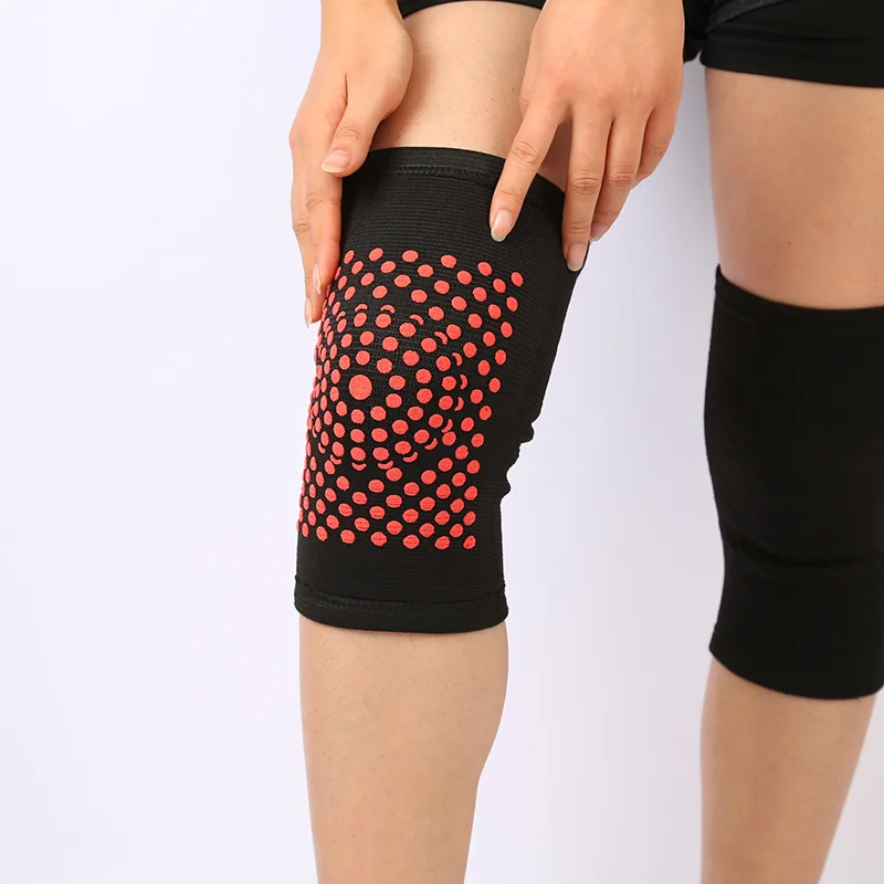 1 пара Самонагревающиеся наколенники Магнитная Терапия Наколенники для
