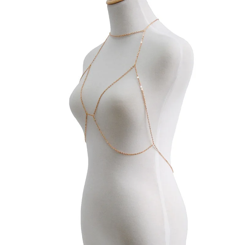 Сексуальная цепочка на тело для женщин БДСМ игры взрослых Эротический