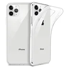 Ультратонкий Прозрачный чехол для iPhone 11, 12, 13 Pro, XS Max, X, XR, 7, 8, 6, 6S Plus, SE 5 5s, мягкий силиконовый чехол, прозрачная задняя крышка