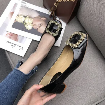 

Women Casual Female Sneakers Summer Shoes Ladies Square Toe Flats Shallow Mouth Low Heels All-Match New 2020 Dress Comfortable O