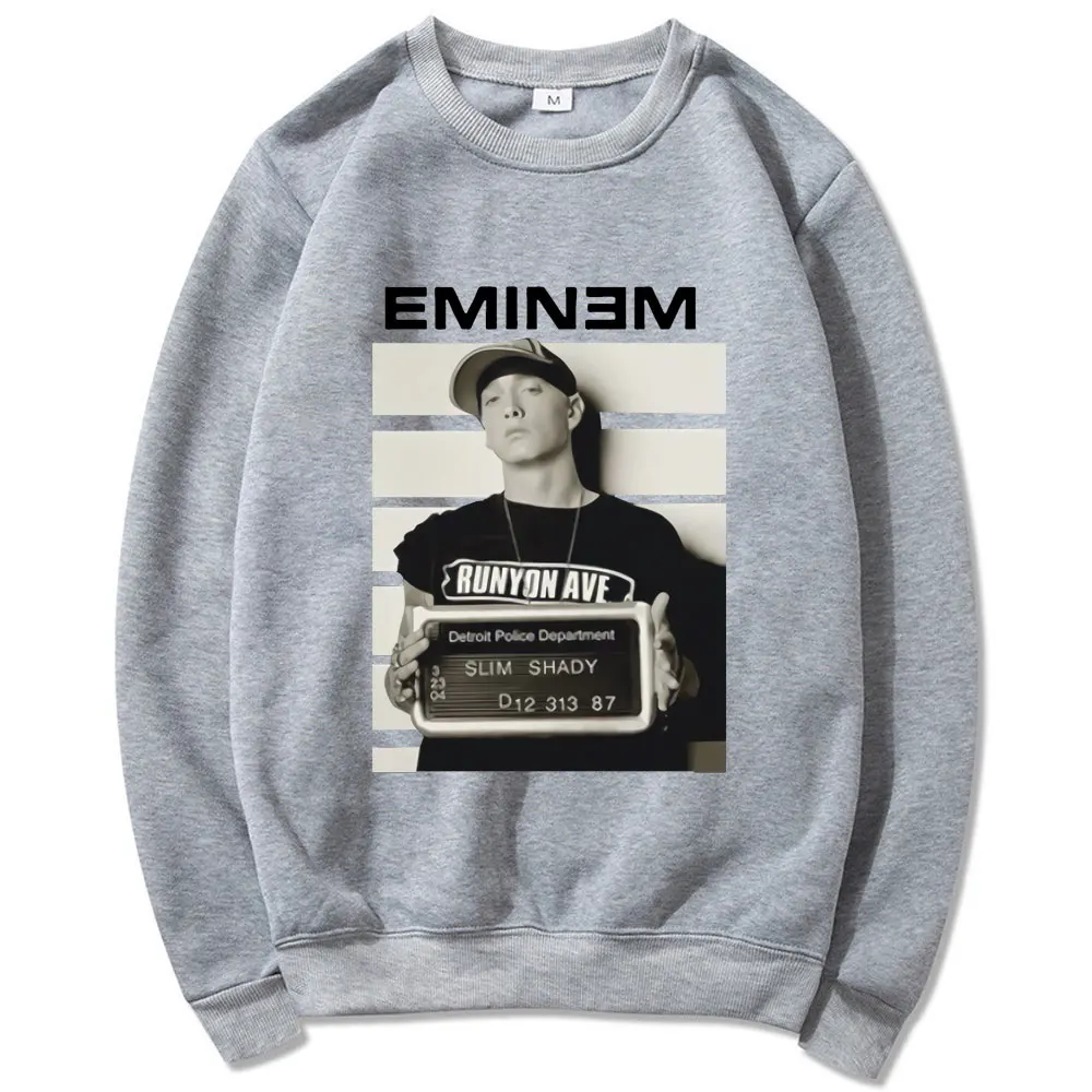 

Tops Male 2021 Funny Eminem Sweatshirt Men/women Casual Loose Pullover Unisex Spring Autumn Casual Loose Clothing Sweatshirts