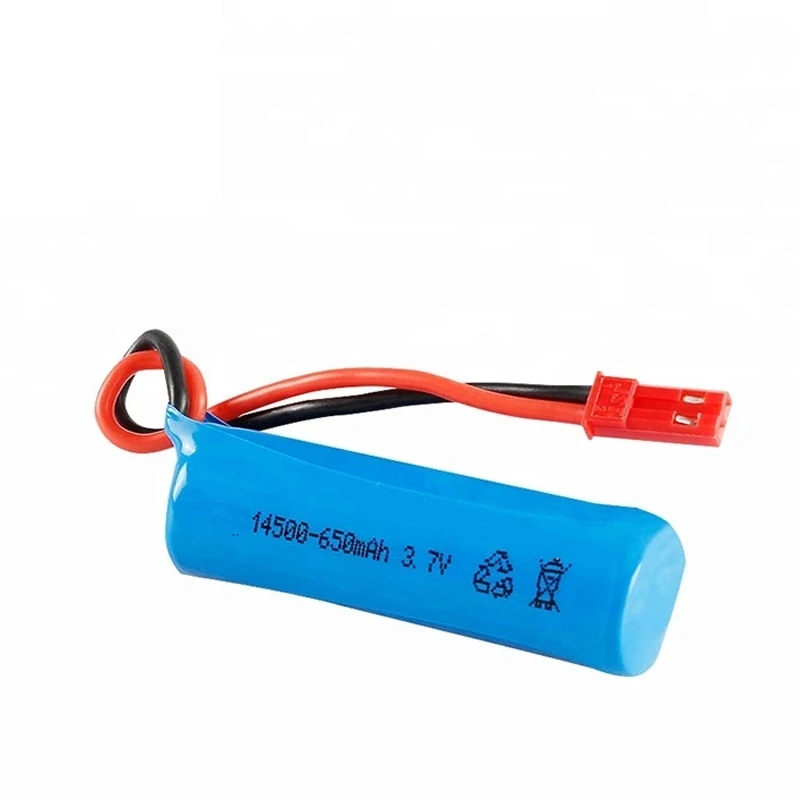14500 литий-ионная батарея 3,7 v 650mAh литий-ионный RC вертолет автомобиль 15C батарея