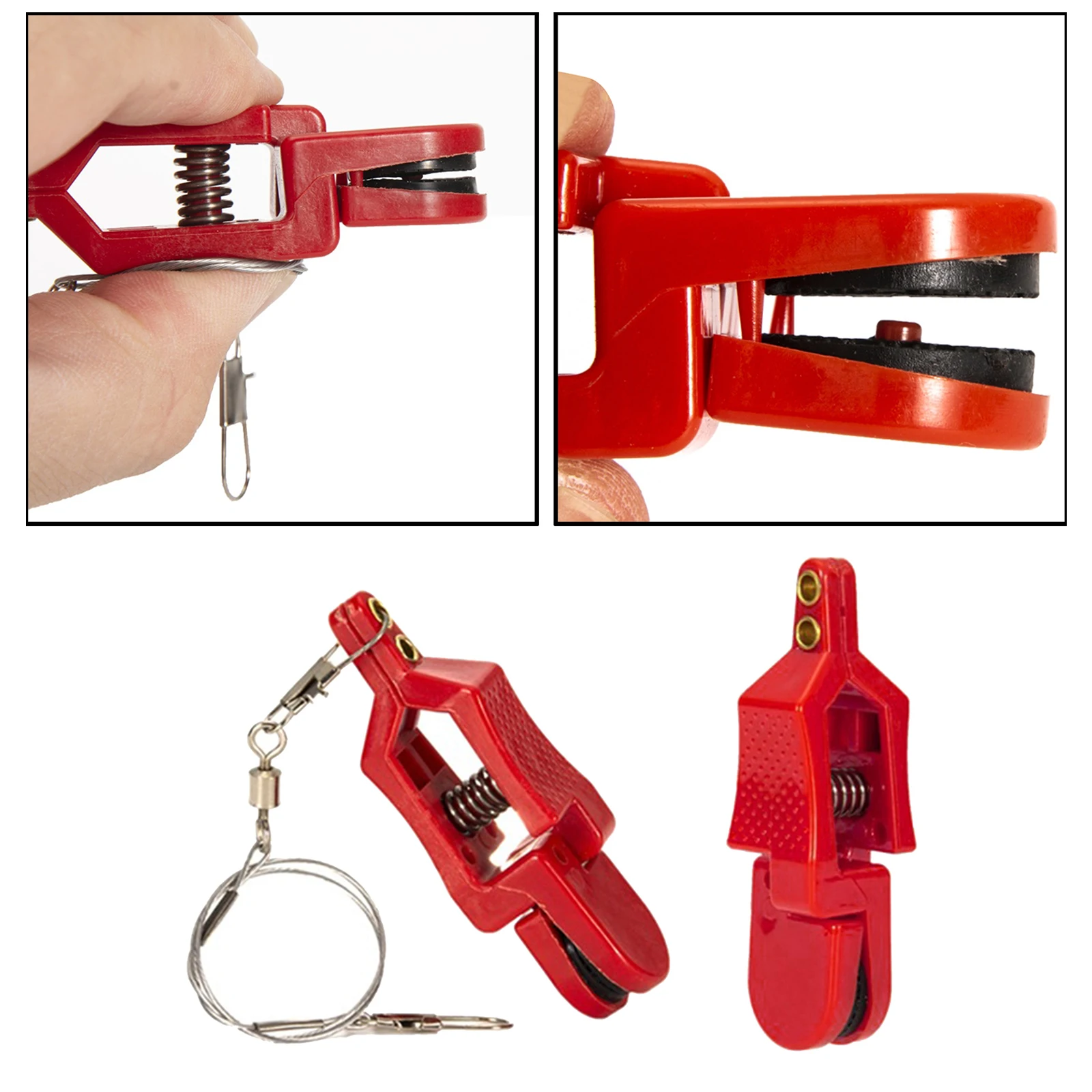 Зажим для лески зажим сброса веса морского рыболовного рейсмусового станка