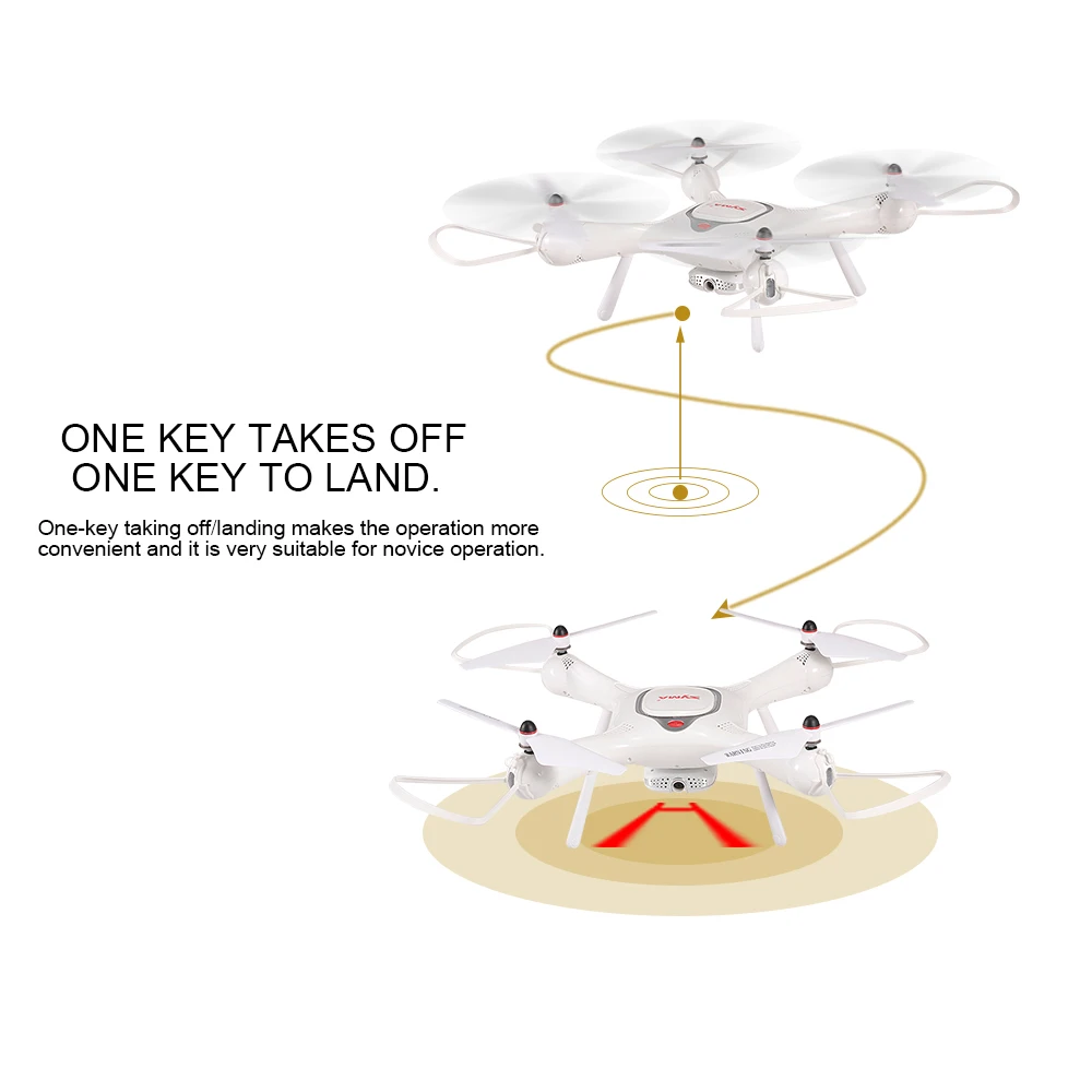 Оригинальный Syma X25PRO GPS RC вертолет Wifi FPV Регулируемая 720P HD камера Дрон RTF