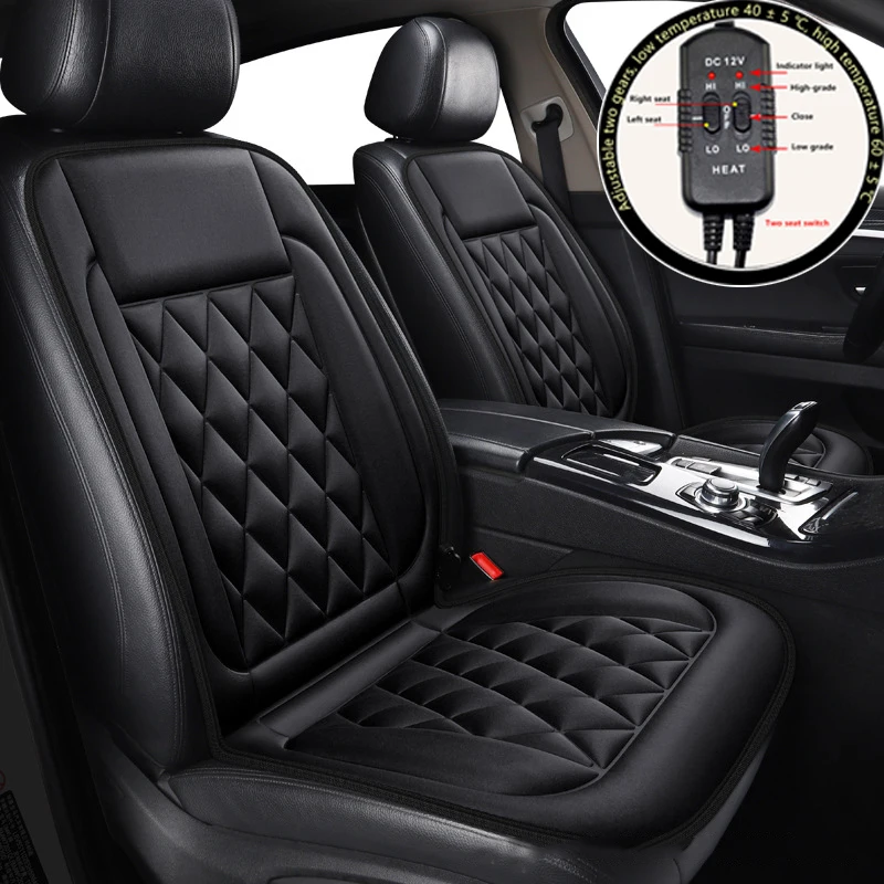 

Car Seat Heater 12v/24v Electric Heated Car Heating Cushion Winter Auto Seat Warmer Cover Protection pad Car Accessories