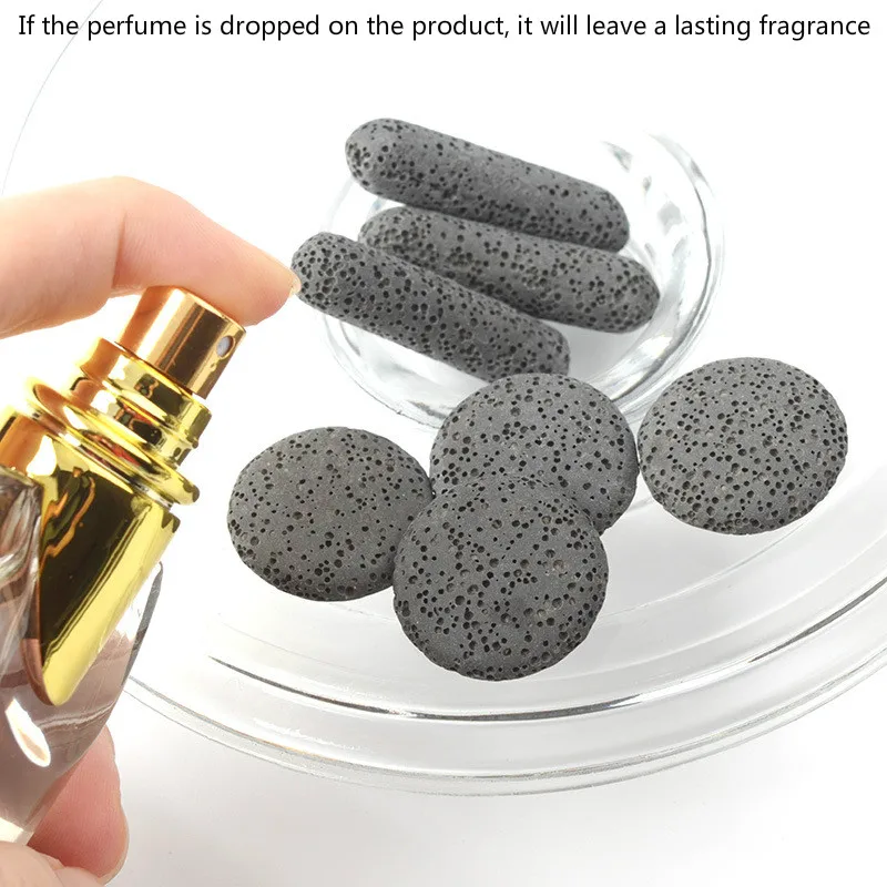 Бусины диффузоры из натурального вулканического масла для изготовления