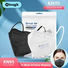 Маска FFP2 KN95 Mascarillas FPP2 Black KN95 Homologada FFP2MASK CE 5 слоев Mascherine FFP2 маски для взрослых NK95 FFP 2 FFPP2