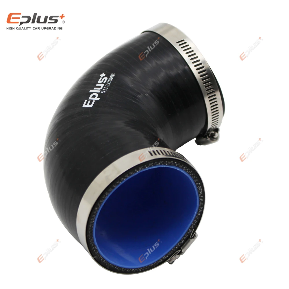 Универсальный силиконовый шланг EPLUS 90 градусов большой-маленький разъем