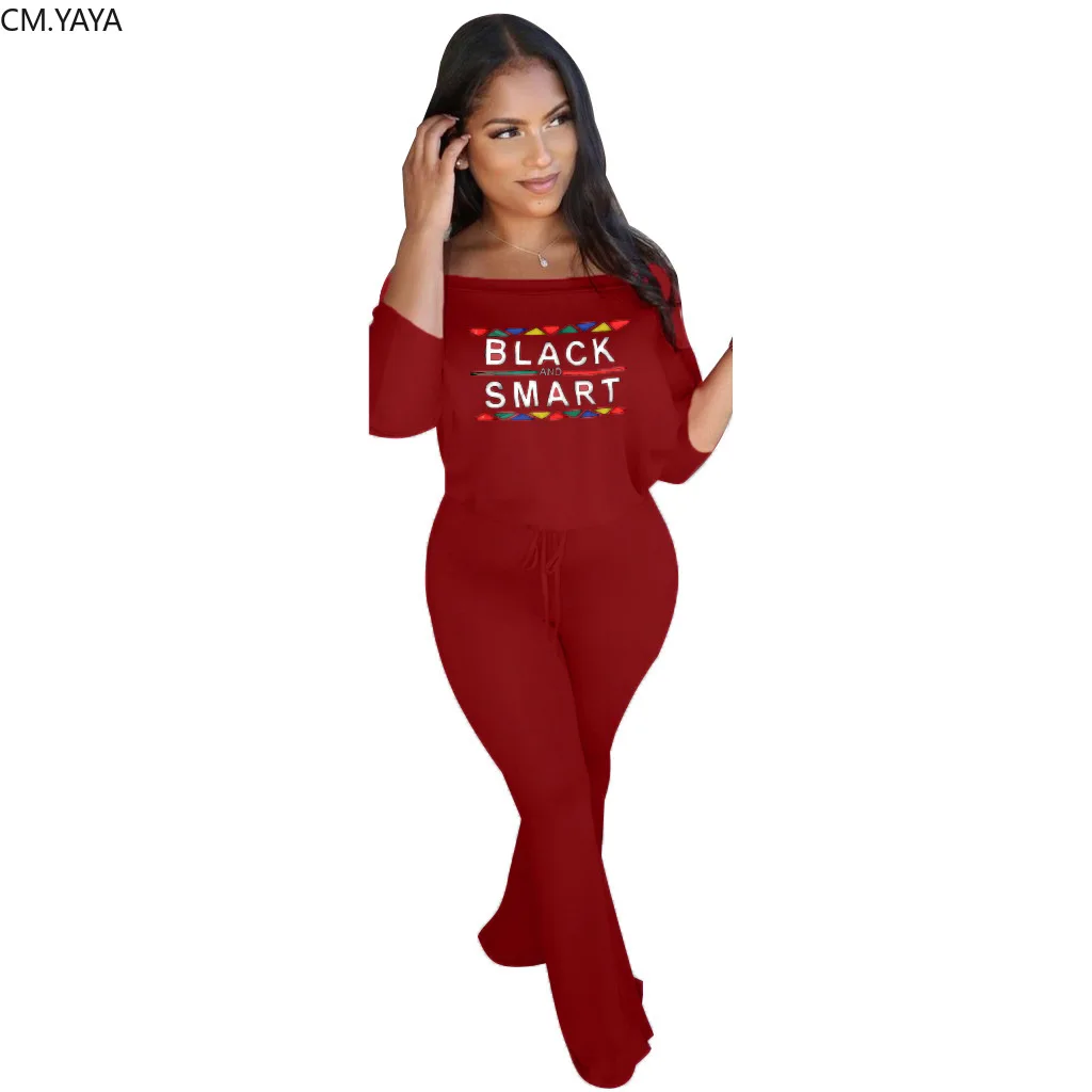 Женский комбинезон с длинным рукавом летучая мышь и надписью|Женские