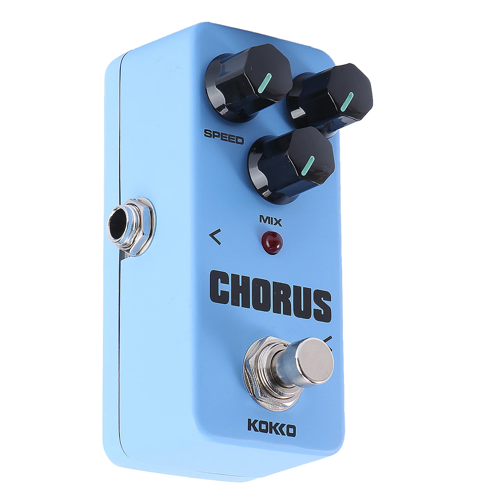

Mini Analog Chorus Guitar Effect Pedal Portable Electric Guitar Effects Pedal Stompbox True Bypass Guitar Parts (Sky-blue)