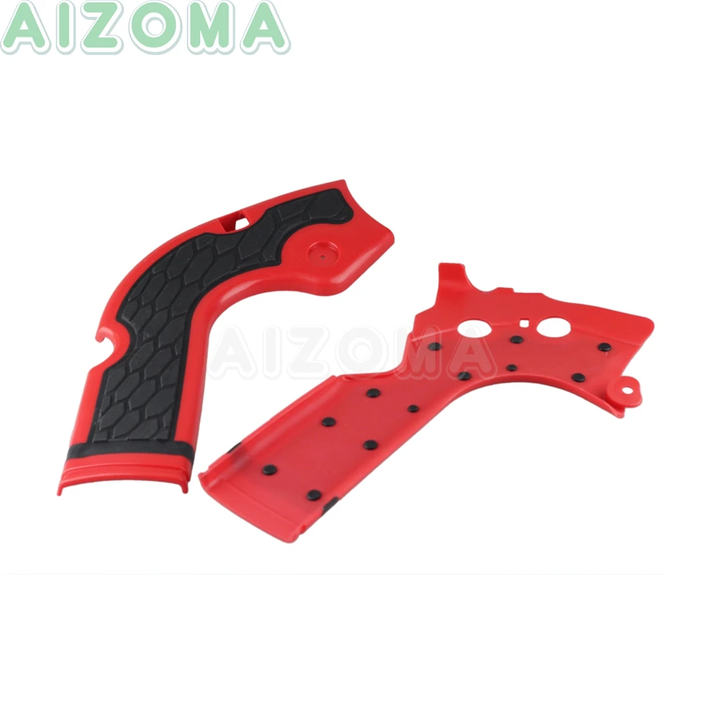 1 пара Мотокросс красная рамка решетка радиатора для Honda CRF250R CRF450R 2013 2016 CRF 250/450 R Enduro
