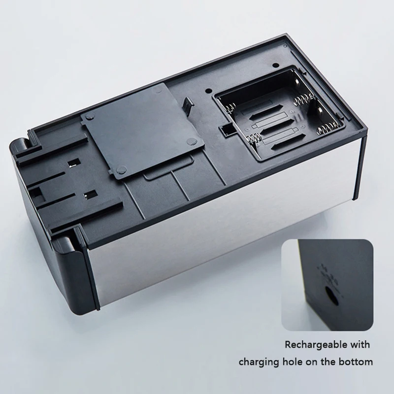 

600ml Automatic Induction Wall-mounted Soap Dispenser Touchless IR Sensor Soap Liquid Sanitizer Dispenser Household Products