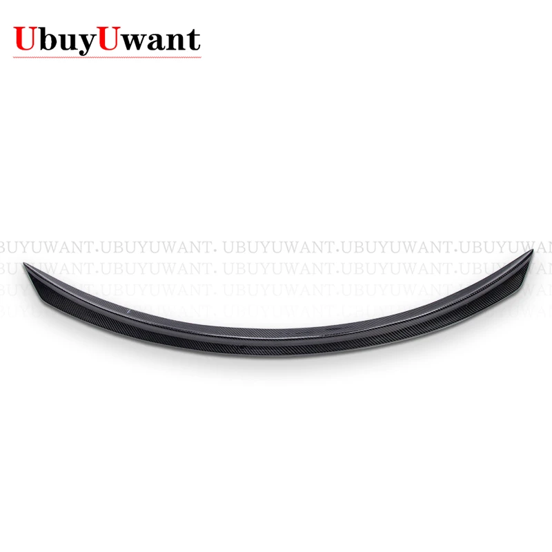 For Mercedes W205 Coupe 2 Doors 2014-2020 C-Class C180 C200L C63 SPOILER Carbon Fiber Rear Trunk Boot Lid Lip Wing | Автомобили и