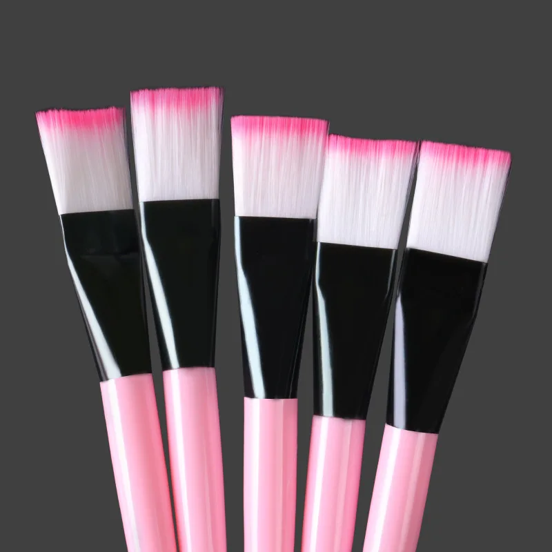 1Pc Pro Single Foundation Concealer Face Mask Cream Makeup Brush Beauty Make up Brushes Soft Nylon Pink Hair Tool | Красота и