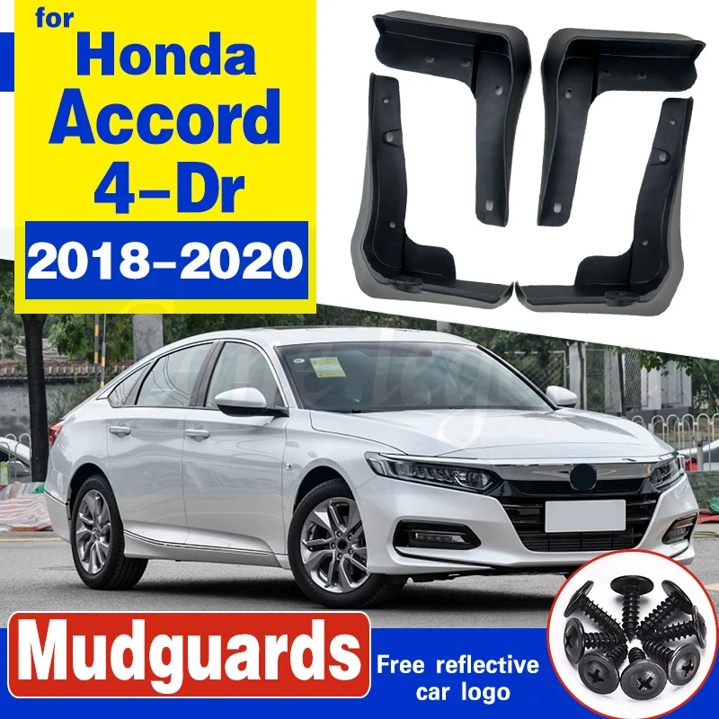 OE стильный набор литых автомобильных брызговиков для Honda Accord 2018 2020 4 Dr Sedan
