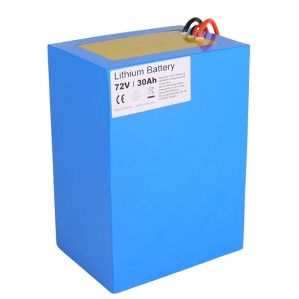 Индивидуальный Аккумулятор для электровелосипеда литий-ионные батареи 72 в 20 Ач 30