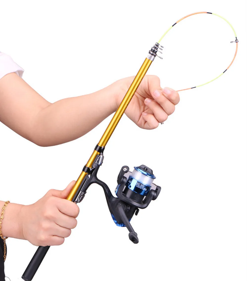 Рыболовная катушка телескопическая с мягкой спиннинговой катушкой 1 5-3 0 м | Спорт