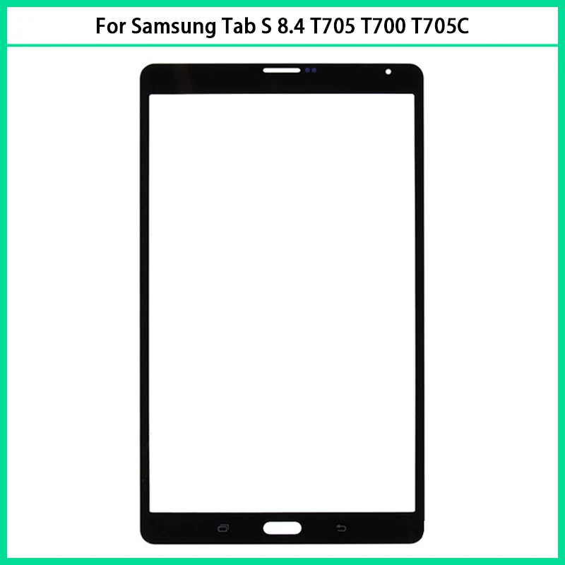 

Tablet Glass For Samsung Tab S 8.4 SM-T700 SM-T705 T700 T705 T705C Touch Screen Panel LCD Front Outer Glass Replace