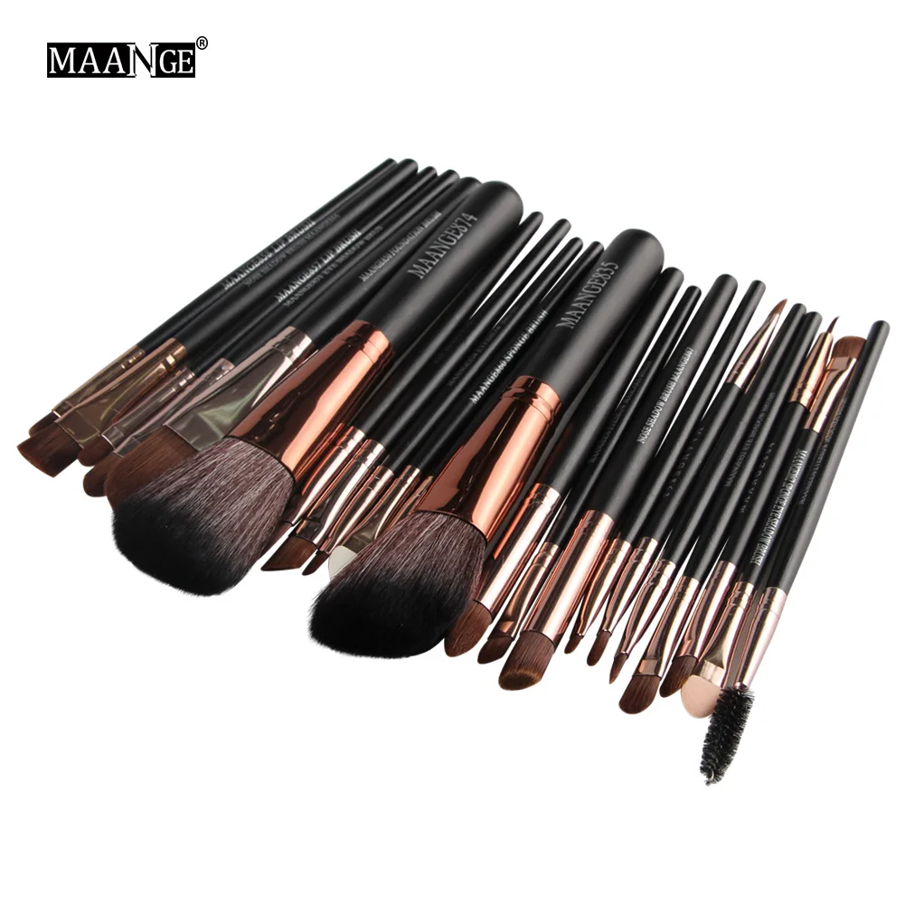 

Pro 22Pcs Makeup Brushes Set +1pcs Makeup Puff Powder Foundation Eyeshadow Eyeliner Lip Make up Brush Beauty Tools Maquiagem