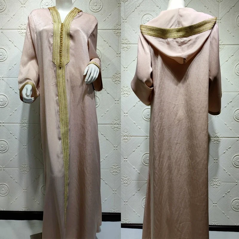 Женское Фланелевое платье Дубай арабское мусульманское абайя новинка сезона