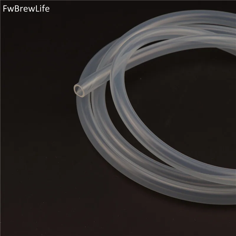 Прозрачный силиконовый трубный шланг для пива Homebrew гибкий резиновый пивоварения