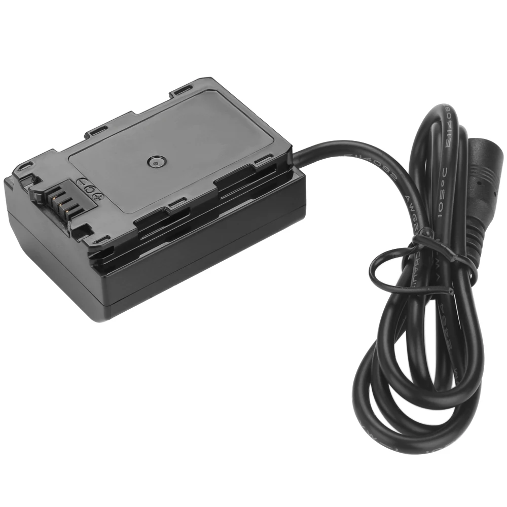 NP-FZ100 Dummy Battery NP FZ100 DC Coupler AC Power Adapter Supply Kit for Sony Alpha A7III A7S III, A6600 A7C A1 FX3 A7R3 etc.