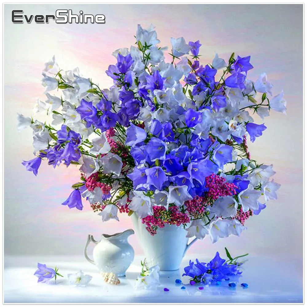 EverShine 5D алмазов картина полный дрель Новые поступления цветы фотографии со