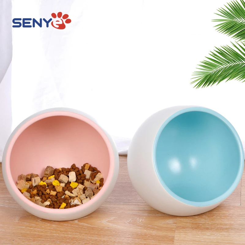 

Pet Ceramic Bowl Color Space Bowl Cartoon Ceramic Food Bowl Kitty Puppy Dog Water Bowl Cat And Dog General Food Utensils