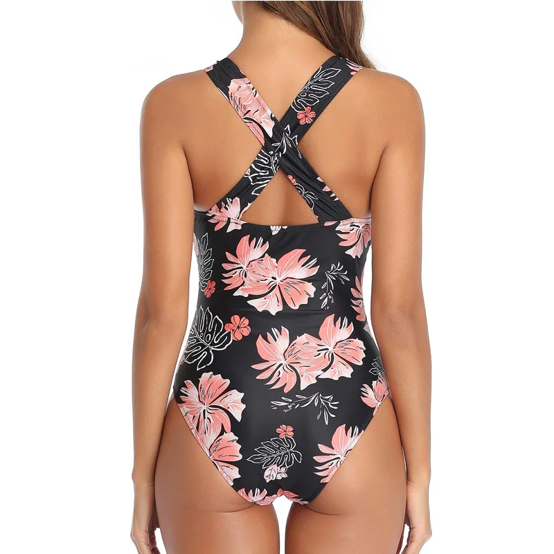 Tengweng сексуальный сетчатый Цельный купальник 2020 пуш ап женский Глубокий v