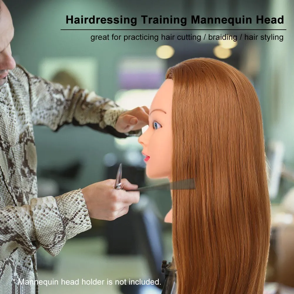 

Hairdressing Training Mannequin Head Cosmetology Mannequins Hairdressing Practice Tool