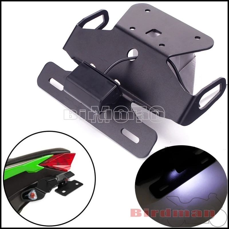 

Держатель номерного знака для Kawasaki Ninja 250 300 Z250 Z300 2013-2017