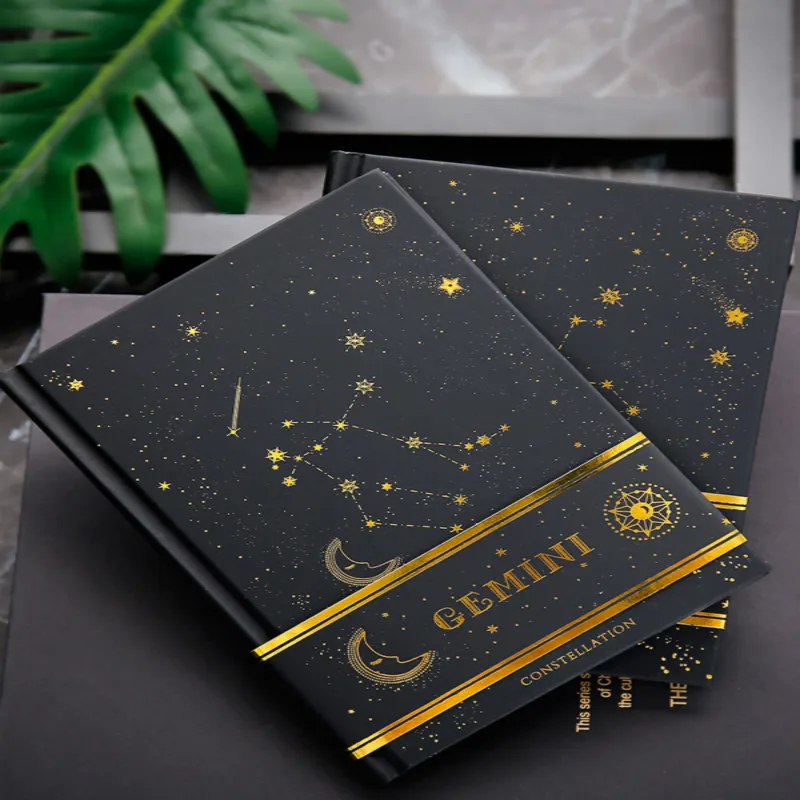 Винтажный дневник зодиака записная книжка 96 листов пустой блокнот креативная