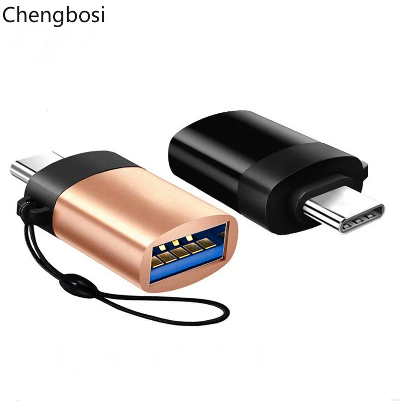 Переходник с Type C на USB 3 0 OTG Кабель адаптер преобразователь для Samsung S8 S9 Huawei Mate 9