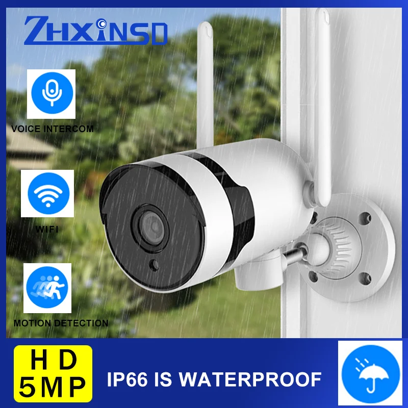 

IP-камера видеонаблюдения ZHXINSD, 5 Мп, PTZ, Wi-Fi