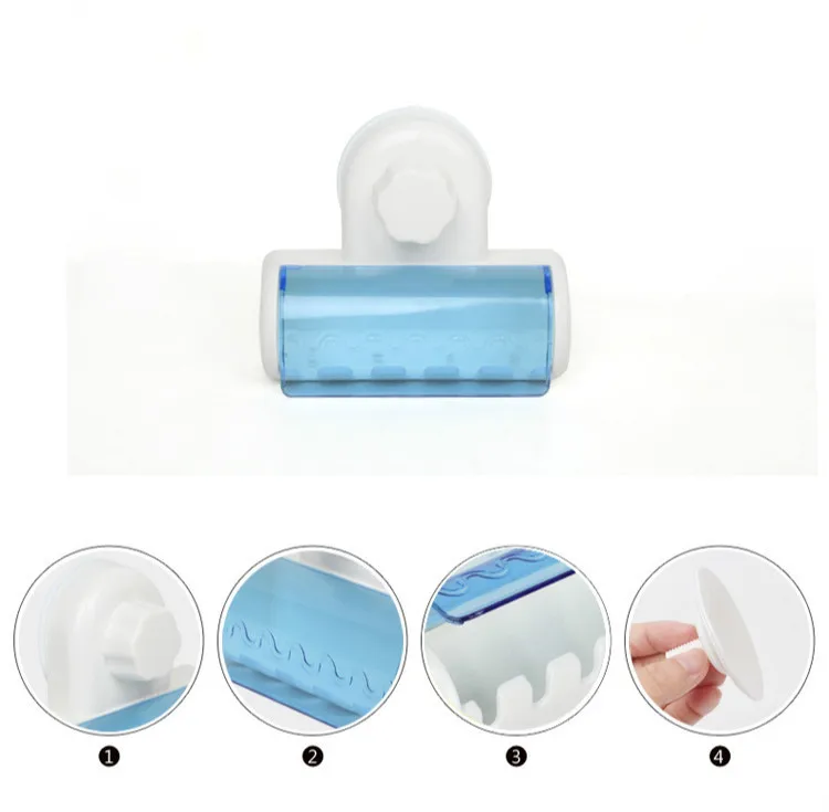 

5 Racks Dust-proof Toothbrush Holder for the Bathroom Kitchen Family Holder For Toothbrushs Suction Holder Wall Stand Hook