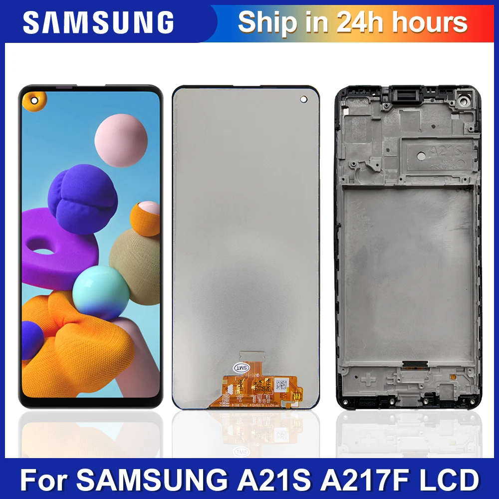 

100% Original A21S LCD For Samsung A21s A217 SM-A217F Display lcd Screen replacement for Samsung A21S display lcd screen module