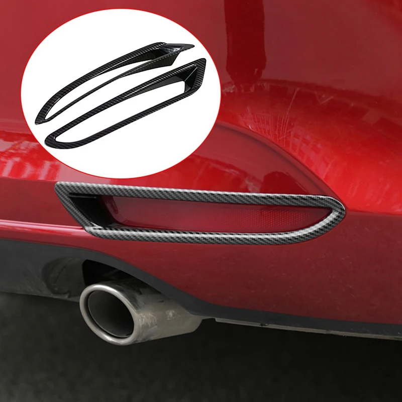 

for Mazda 3 M3 Axela 2019 2020 Sedan Rear Fog Light Lamp Foglight Cover Trim Decoration Frame