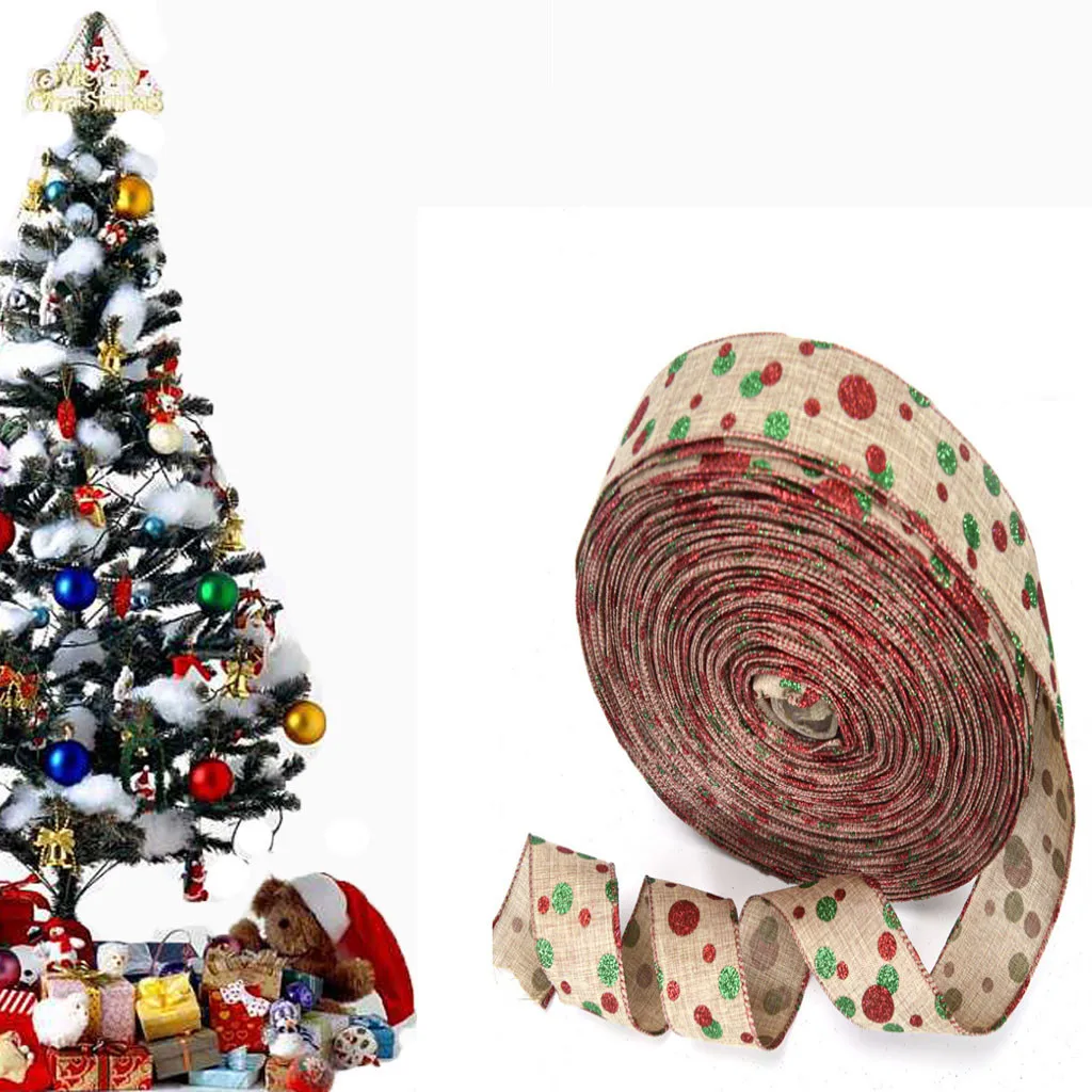 1 шт. разноцветный дизайн ручная работа Рождественская печать хлопковая