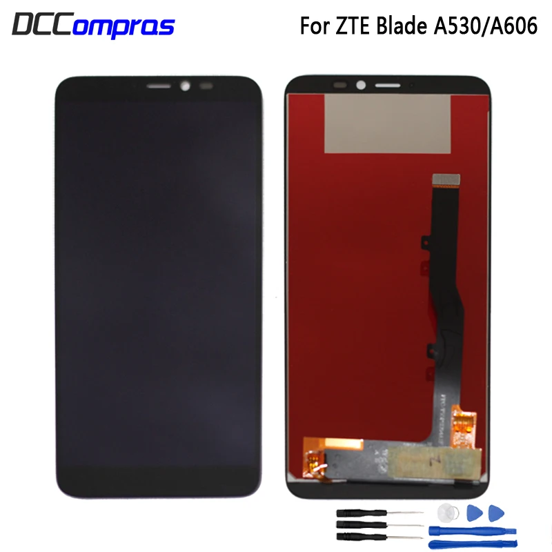 Оригинальный ЖК дисплей для ZTE Blade A530 кодирующий преобразователь сенсорного