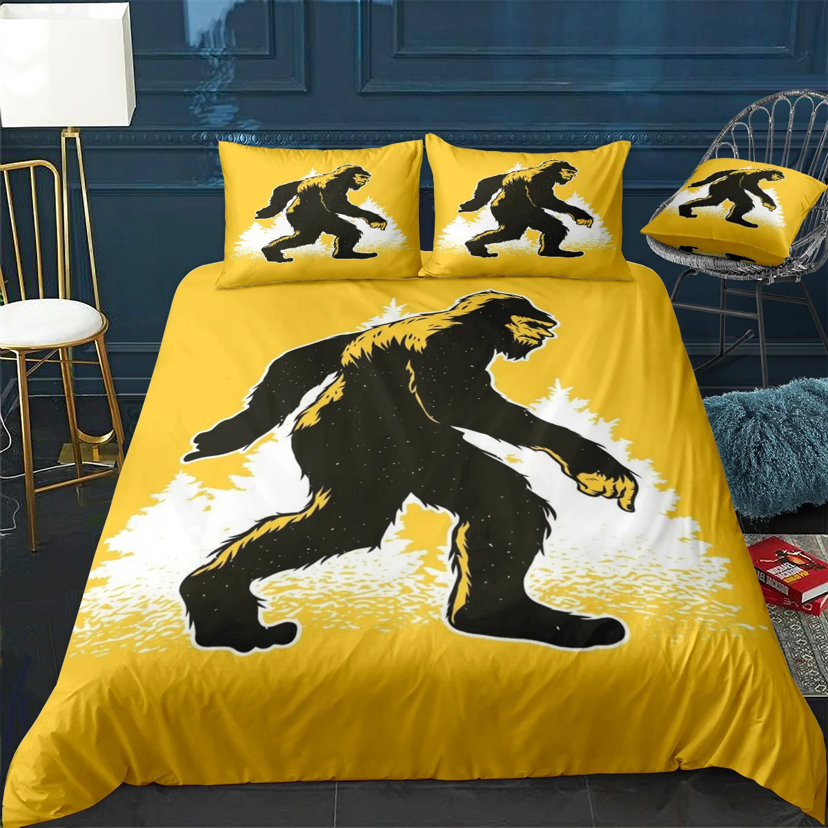 Иллюстрации снежного человека пододеяльник удобные одеяло домашнего декора с