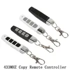 Новейший пульт дистанционного управления 433 МГц 4 Channe для открывания ворот гаража пульт дистанционного управления клон, Дубликатор клонирование кода Автомобильный ключ