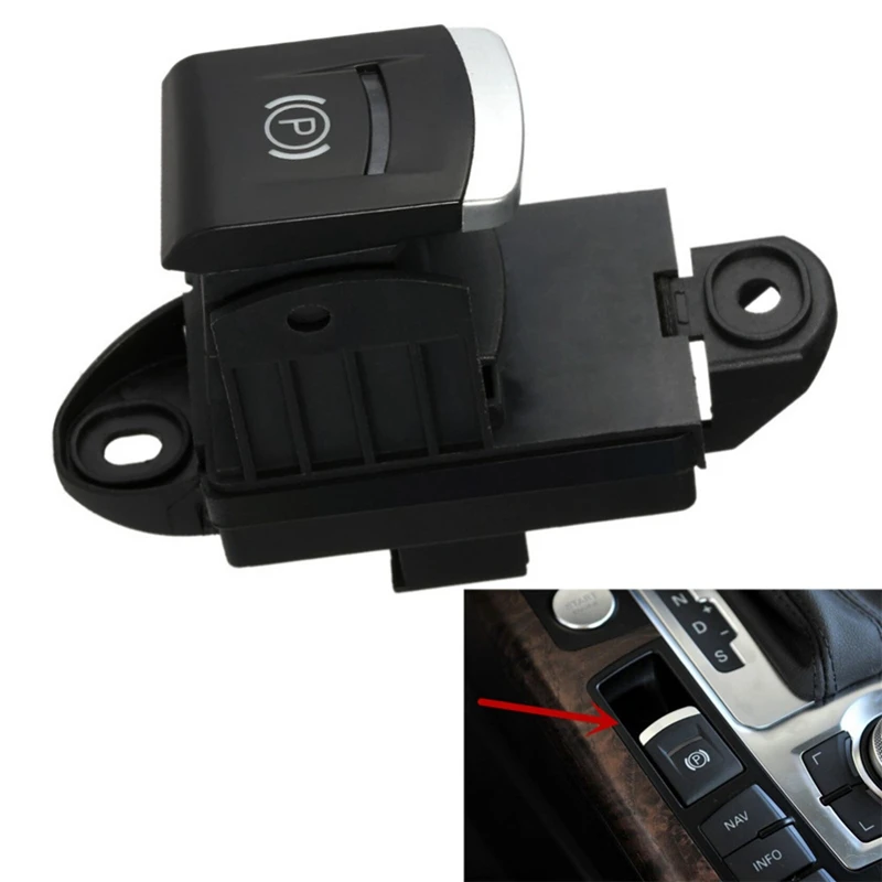 10 Pins Car Parking Brake Handbrake Stop Button Switch Replacement for Audi A6 C6 L2.4 2006 2007 2008 4F1927225C | Автомобили и