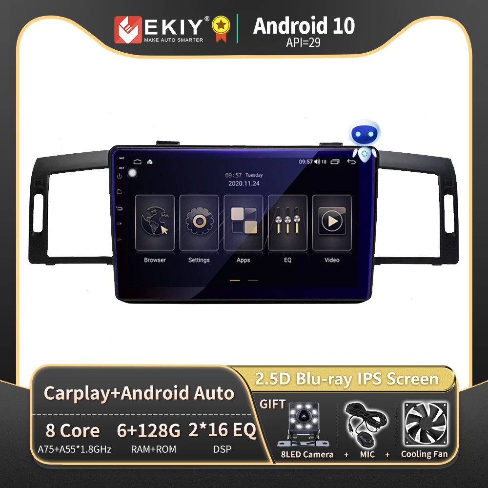

EKIY T900 для NISSAN FUGA 2005-2010 Infiniti M35 2003-2010 Автомагнитола Android 10 мультимедийный видеоплеер GPS Стерео Авторадио HU автомагнитола 2дин андройд Аудио для ...