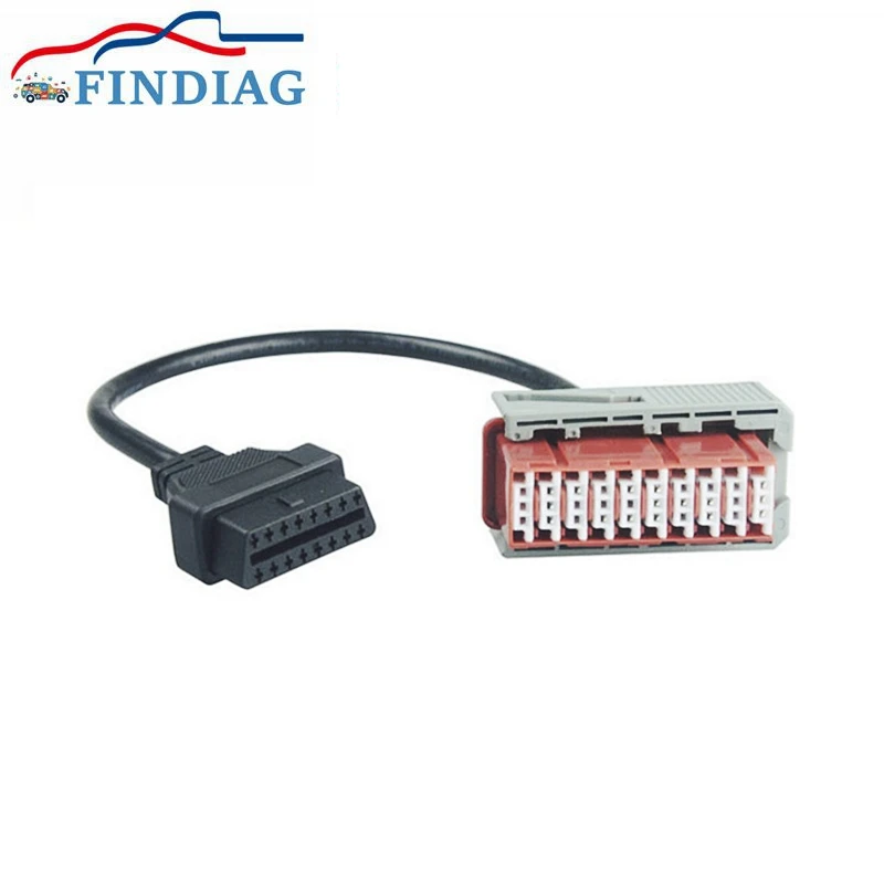Для Lexia3 PSA 30Pin интерфейс OBDII 16Pin для PP2000 30-контактный кабель Citroen/Peugeot на