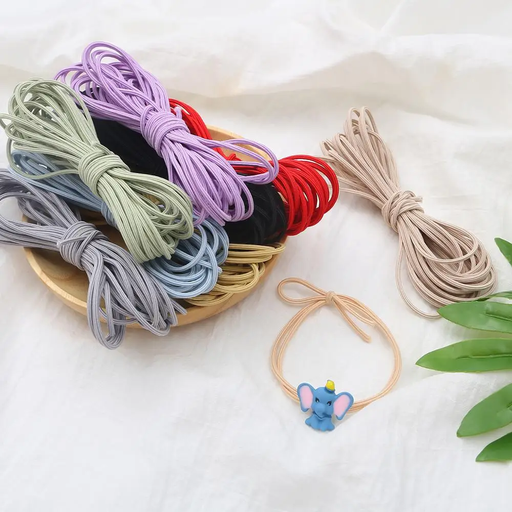 Яркие высокоэластичные аксессуары для шитья 5 метров 2 мм