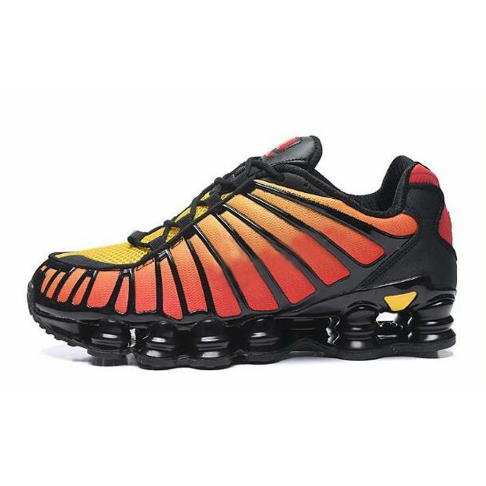 

2020 New Arrival Shing Running Shoes Men Sunrise Clay Orange NZ Tripled Black Blue Red TLST Cushion Athletic footwear size 40-46